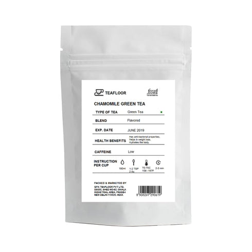 Teafloor Green Tea Chamomile